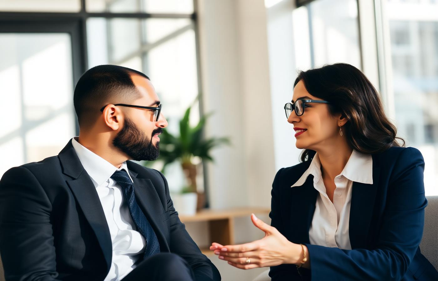 One-on-one coaching session